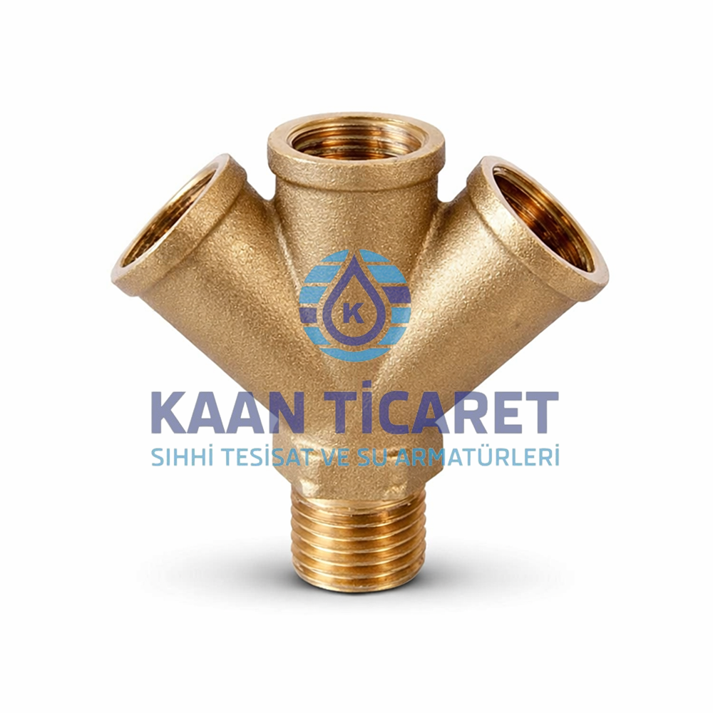 1/2 SARI JAK ÇATALI (ÜÇLÜ)