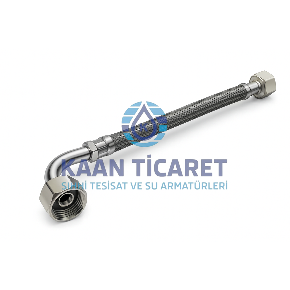 3/8 3/8 25 CM DİRSEKLİ GÖMME REZERVUAR FLEXİ