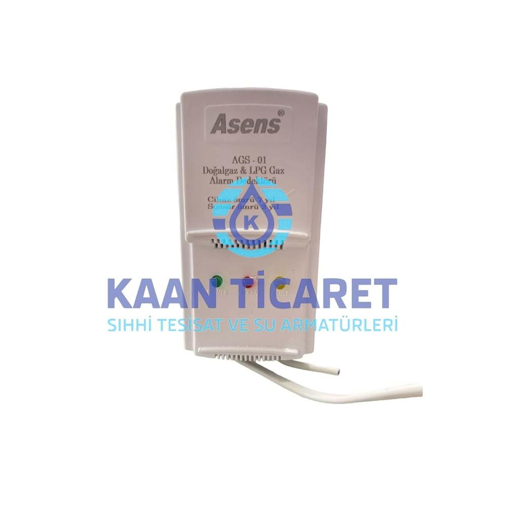 ASENS DOĞALGAZ & LPG GAZ ALARM CİHAZI