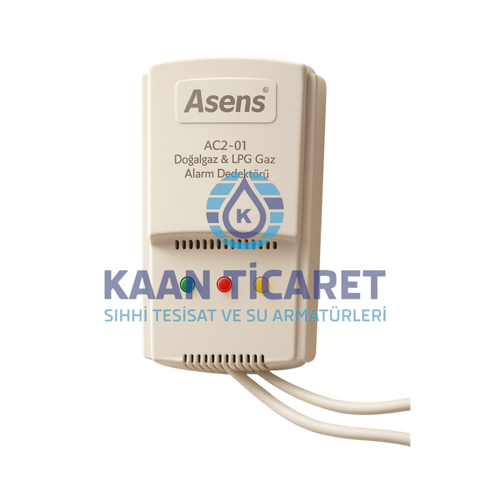 ASENS DOĞALGAZ & LPG GAZ ALARM CİHAZI