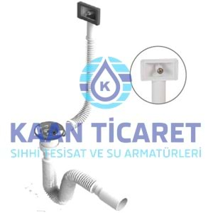 SFK TAŞMALI KÖRÜKLÜ LAVABO SİFONU