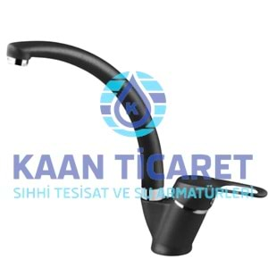 SEMA 40 MM KUĞU LAVABO MİX (SİYAH) - 304-S