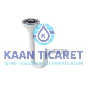 ÖZBEST ÇÖPMAK KÖRÜKLÜ LAVABO SİFONU