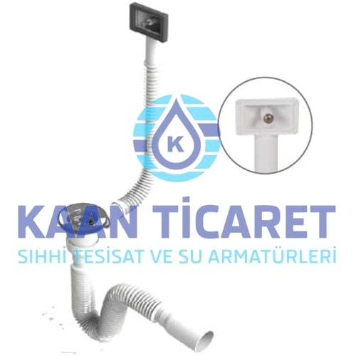 SFK TAŞMALI KÖRÜKLÜ LAVABO SİFONU