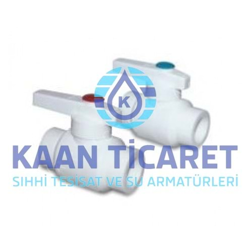 1/2 PLASTİK KÜRESEL VANA