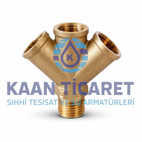 1/2 SARI JAK ÇATALI (ÜÇLÜ)