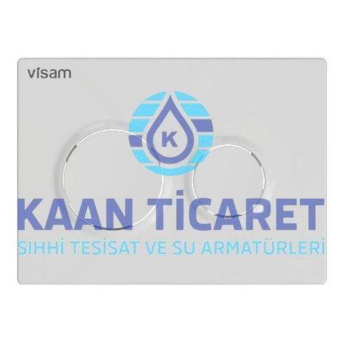 VİSAM OLİMPOS MAT KROM GÖMME REZERVUAR BASMA BUTONU