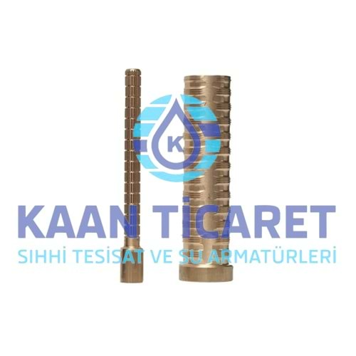 ANKASTRE ARA KESME VALFİ UZATMA SETİ PİRİNÇ