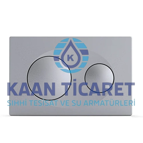 MAT KROM GÖMME REZERVUAR BASMA BUTONU (SEREL UYUMLU)