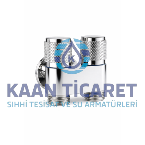 3/8 ÇİFT ÇIKIŞLI TAHARET MUSLUĞU İTHAL