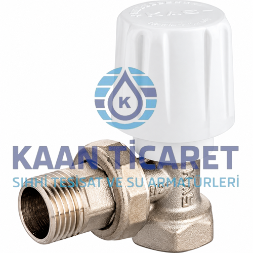 KAS 1/2 KÖŞE RADYATÖR VANASI (TİP-6)